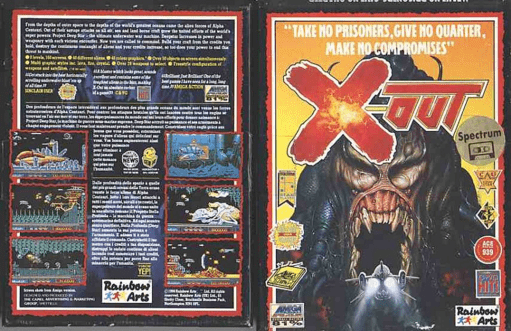 X-Out box art for ZX Spectrum